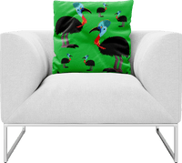 Casanova Cassowary Pillows Cushions 3