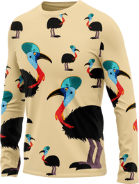 Casanova Cassowary Rash Shirt Long Sleeve 1