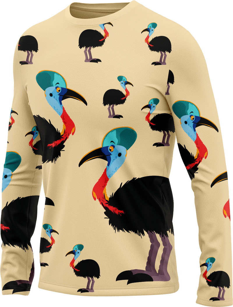Casanova Cassowary Rash Shirt Long Sleeve