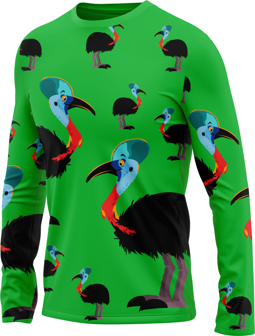 Casanova Cassowary Rash Shirt Long Sleeve