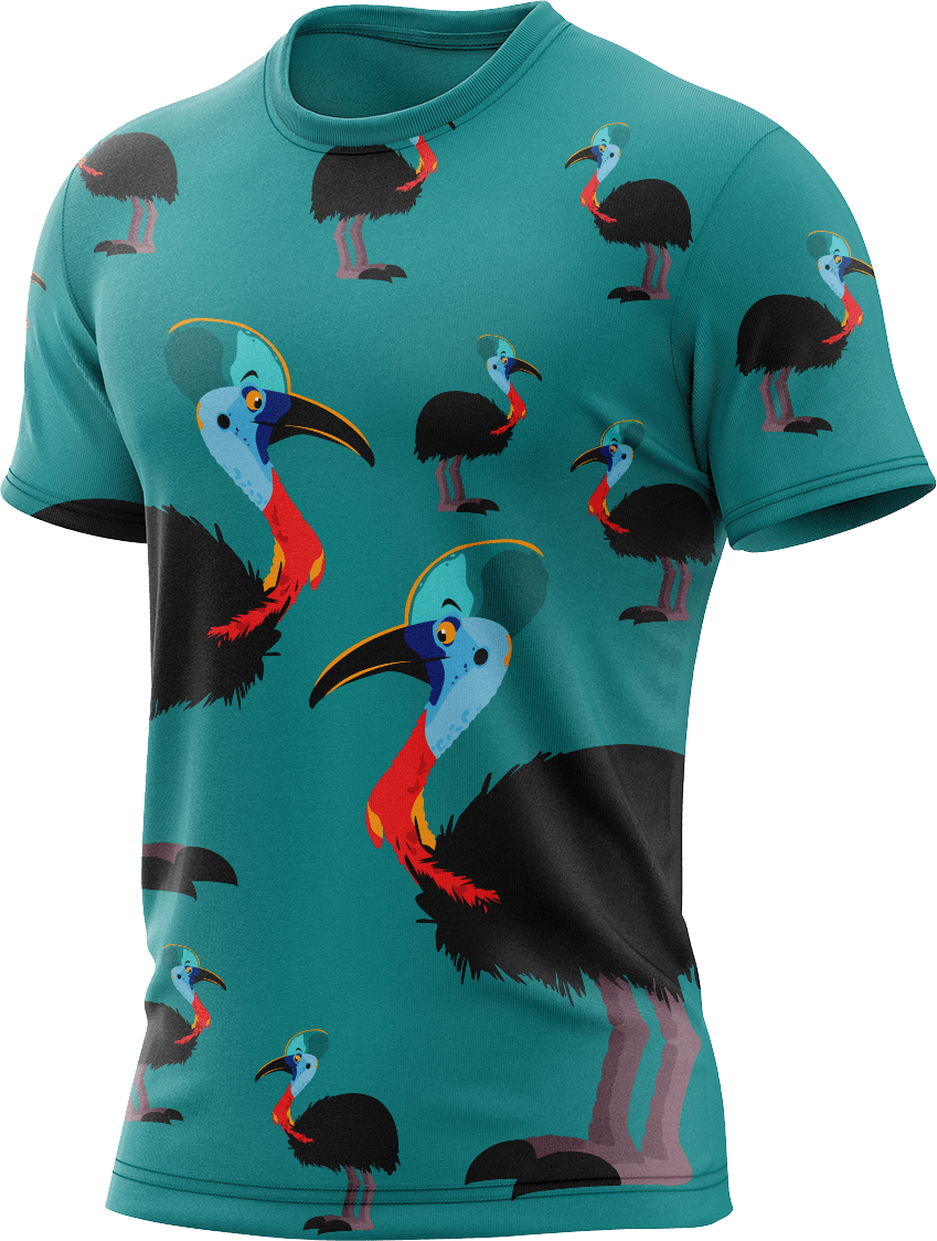 Casanova Cassowary Rash T-Shirt Short Sleeve - fungear.com.au