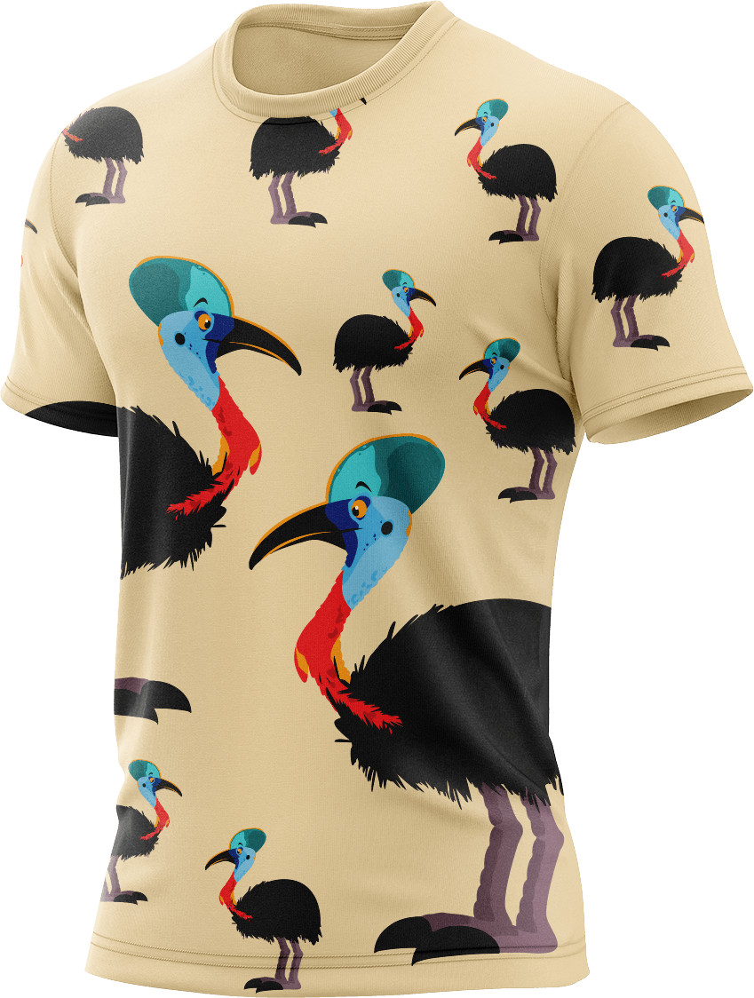 Casanova Cassowary Rash T-Shirt Short Sleeve - fungear.com.au