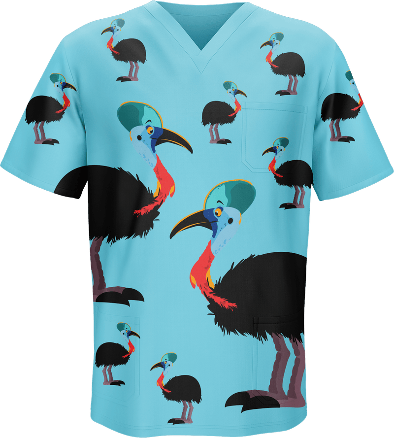 Casanova Cassowary Scrubs