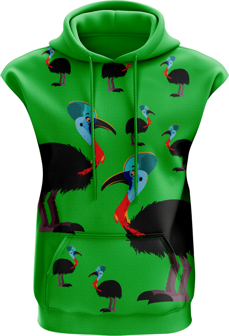 Casanova Cassowary Sleeveless Hoodie