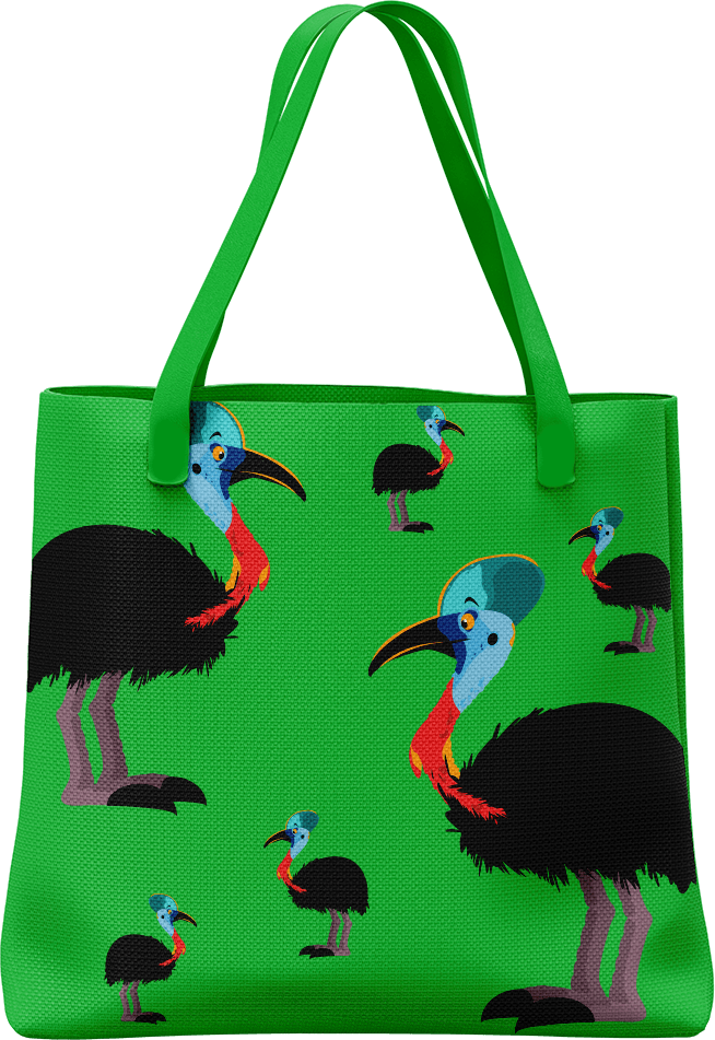 Casanova Cassowary Tote Bag - fungear.com.au