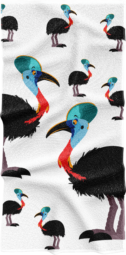 Casanova Cassowary Towels - fungear.com.au