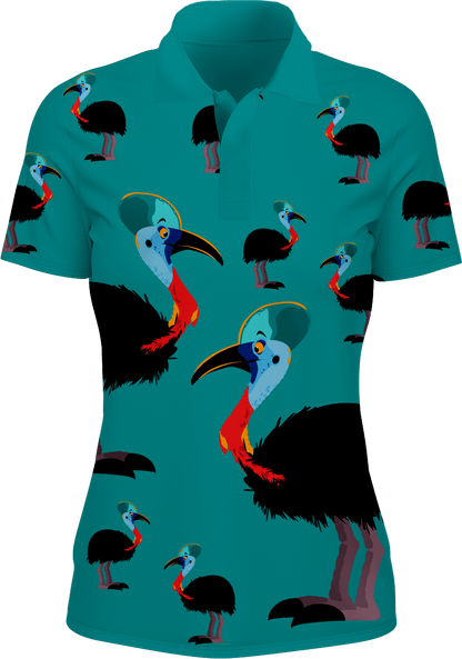 Casanova Cassowary Women's Polo - fungear.com.au