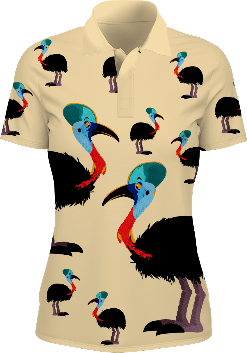 Casanova Cassowary Women's Polo - fungear.com.au