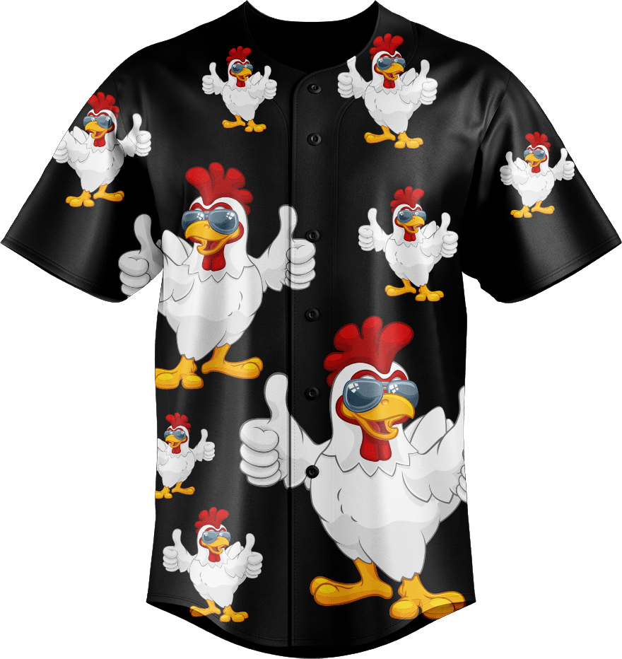 Champion Chook Baseball Jerseys - fungear.com.au