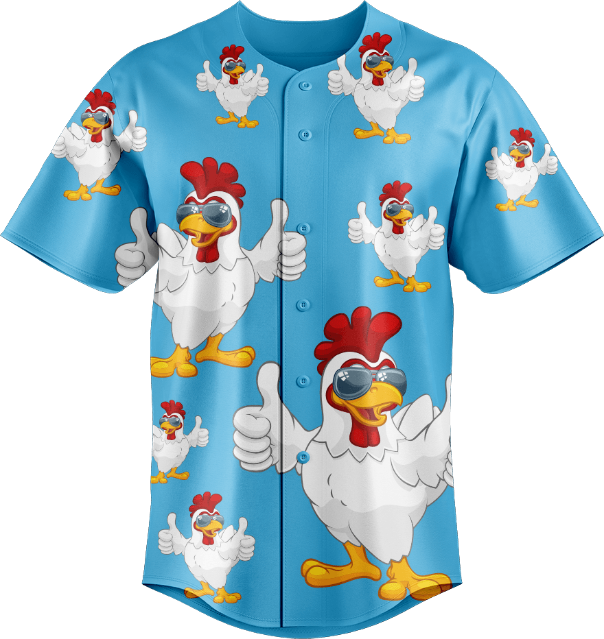 Champion Chook Baseball Jerseys - fungear.com.au