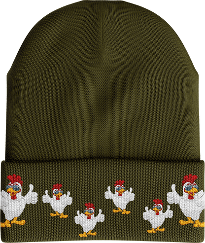 Champion Chook Beanie - fungear.com.au