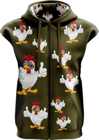 Champion Chook Full Zip Sleeveless Hoodie Jackets 1