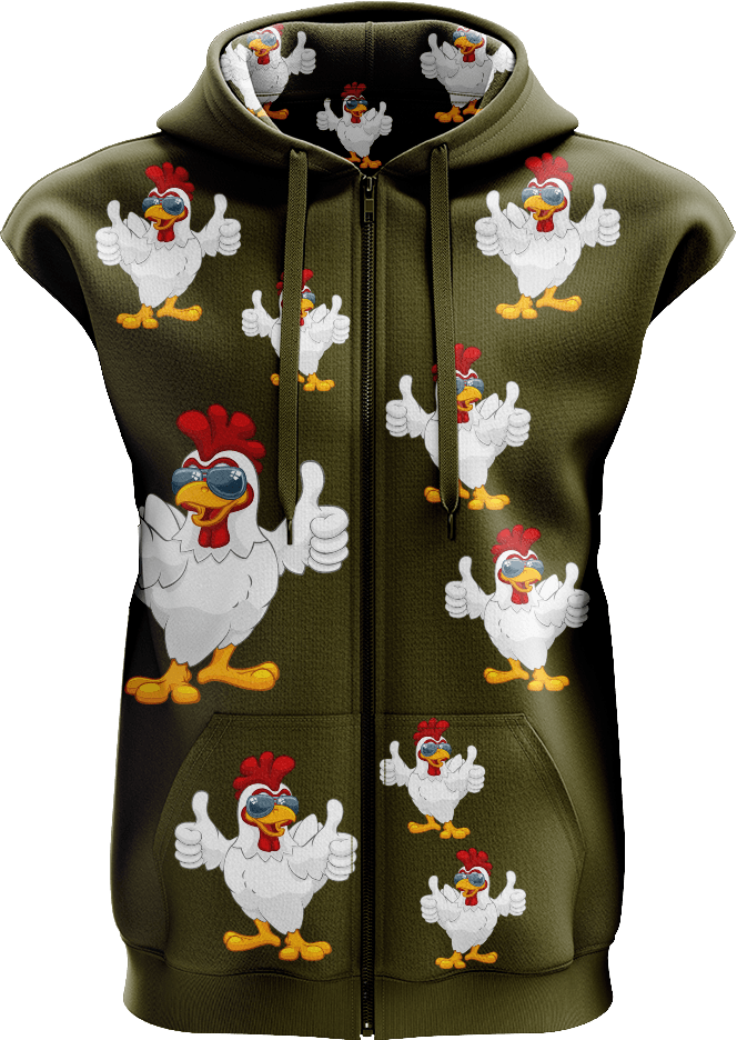 Champion Chook Full Zip Sleeveless Hoodie Jackets
