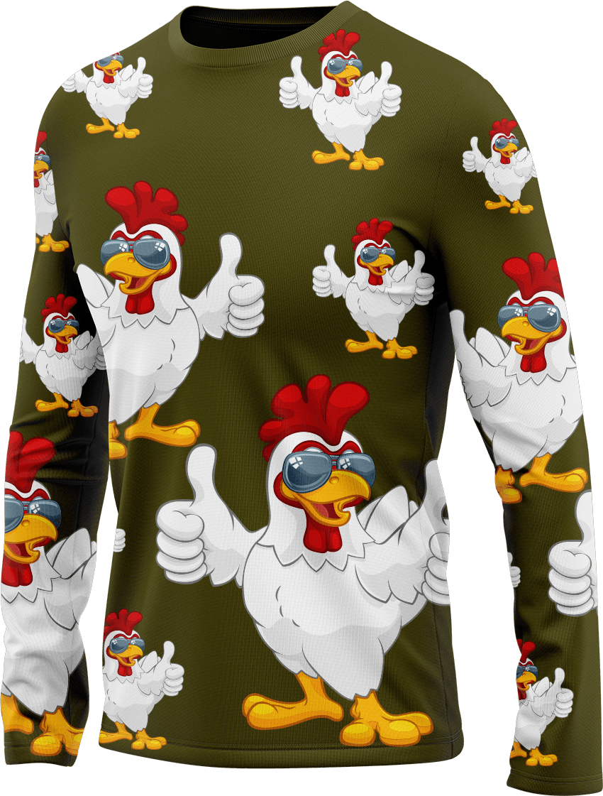 Champion Chook Rash T-Shirt Long Sleeve - fungear.com.au