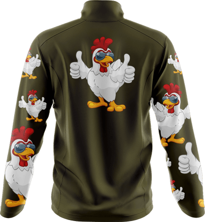 Cheeky Chook Full Zip Track Jacket - fungear.com.au