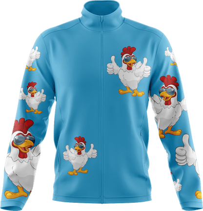 Cheeky Chook Full Zip Track Jacket - fungear.com.au