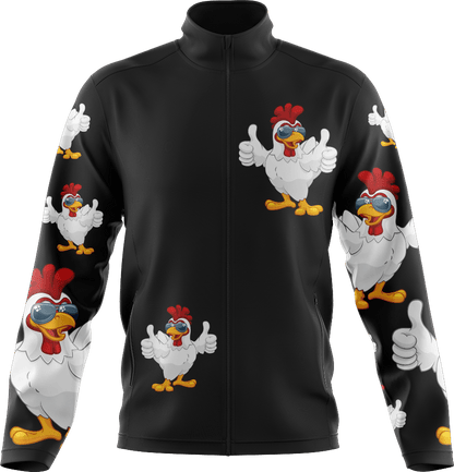 Cheeky Chook Full Zip Track Jacket - fungear.com.au