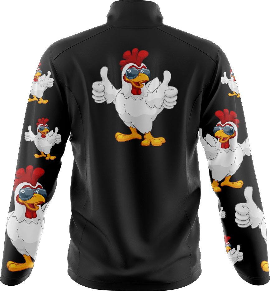 Cheeky Chook Full Zip Track Jacket - fungear.com.au