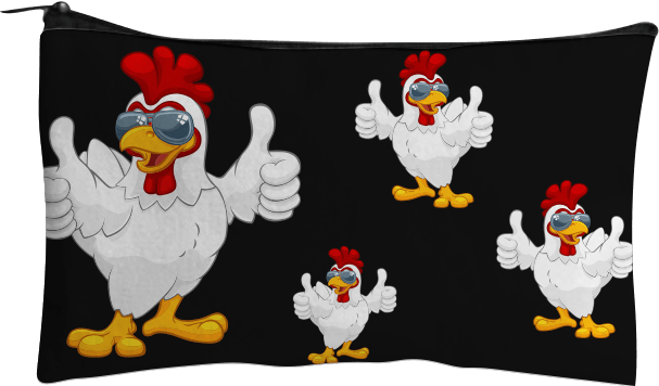 Cheeky Chook Jumbo Pencil Case - fungear.com.au