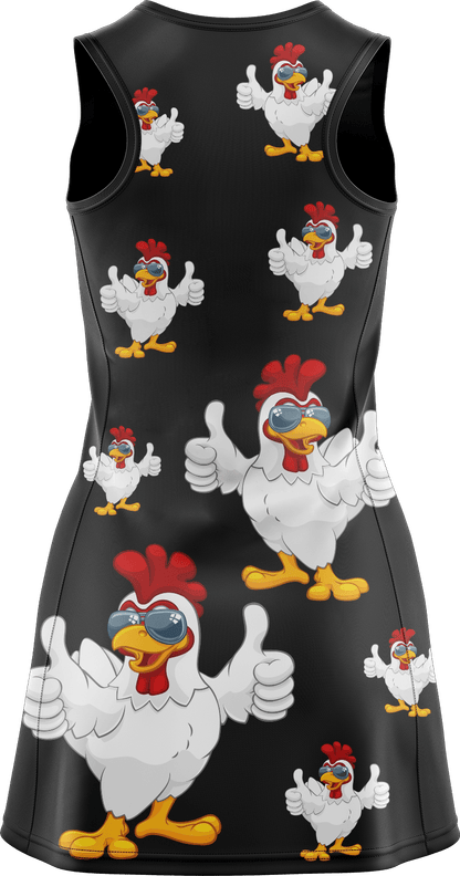 Cheeky Chook Ladies Mini Dress - fungear.com.au