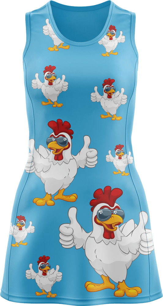 Cheeky Chook Ladies Mini Dress - fungear.com.au