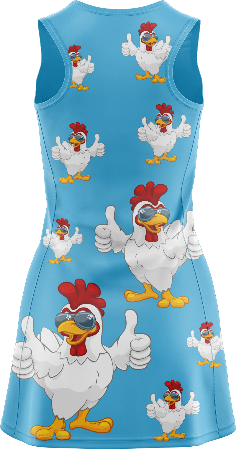 Cheeky Chook Ladies Mini Dress - fungear.com.au