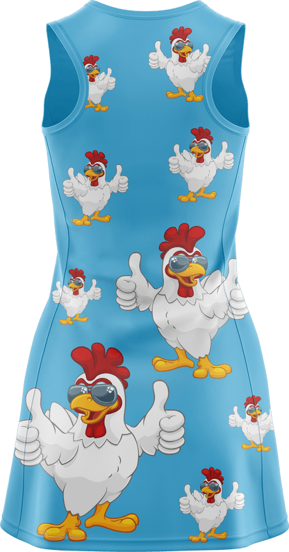 Cheeky Chook Ladies Mini Dress - fungear.com.au