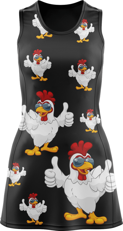 Cheeky Chook Ladies Mini Dress - fungear.com.au