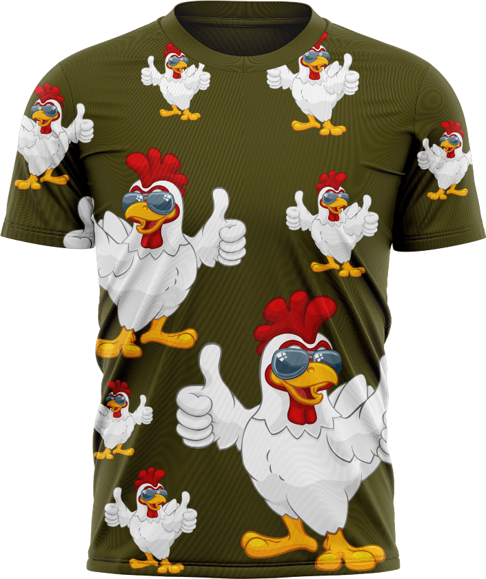 Cheeky Chook T shirts - fungear.com.au