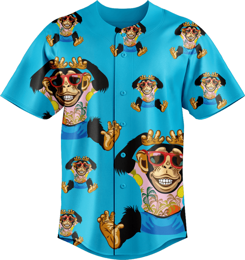Cheeky Monkey Baseball Jerseys