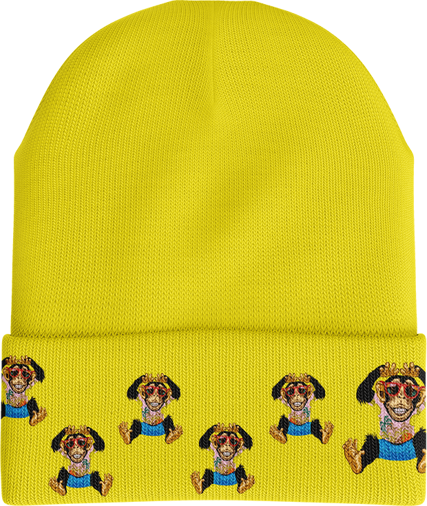 Cheeky Monkey Beanie - fungear.com.au