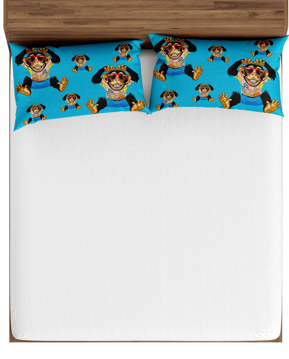 Cheeky Monkey Bed Pillows - fungear.com.au