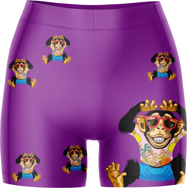 Cheeky Monkey Bike Shorts - fungear.com.au
