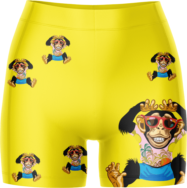 Cheeky Monkey Bike Shorts - fungear.com.au