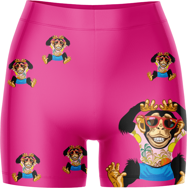 Cheeky Monkey Bike Shorts - fungear.com.au