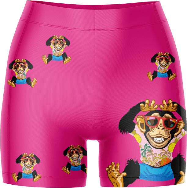 Cheeky Monkey Chamois Bike Shorts