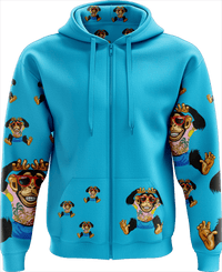 Cheeky Monkey Full Zip Hoodies Jacket 1