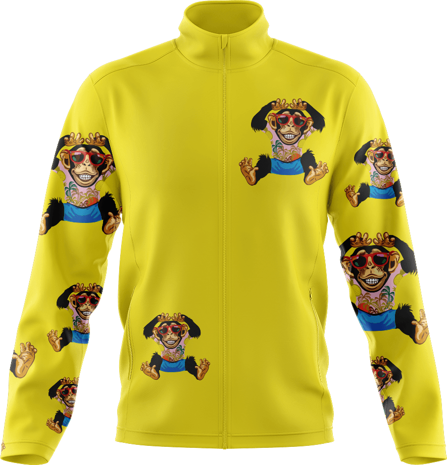 Cheeky Monkey Full Zip Track Jacket - fungear.com.au