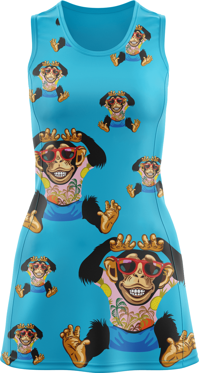 Cheeky Monkey Ladies Mini Dress