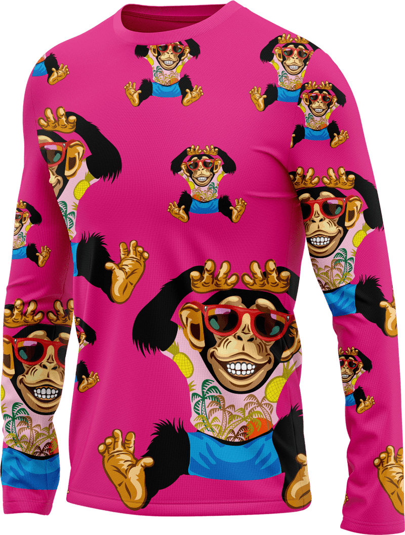 Cheeky Monkey Rash Shirt Long Sleeve