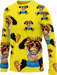 Cheeky Monkey Rash Shirt Long Sleeve 7