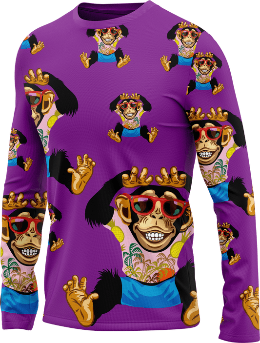 Cheeky Monkey Rash T-Shirt Long Sleeve - fungear.com.au