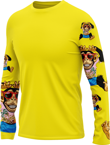 Cheeky Monkey Rash T-Shirt Long Sleeve - fungear.com.au