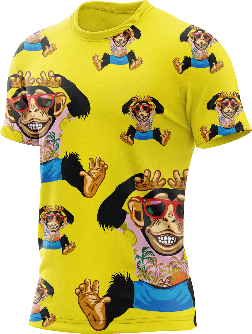 Cheeky Monkey Rash T-Shirt Short Sleeve - fungear.com.au
