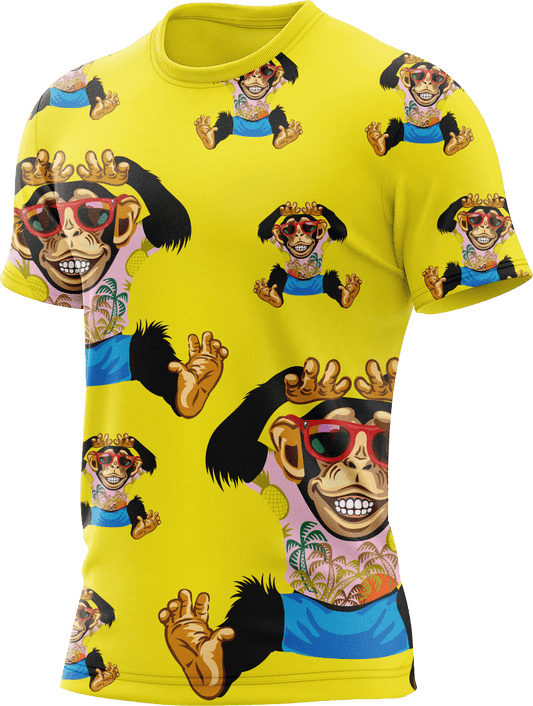 Cheeky Monkey Rash T-Shirt Short Sleeve - fungear.com.au