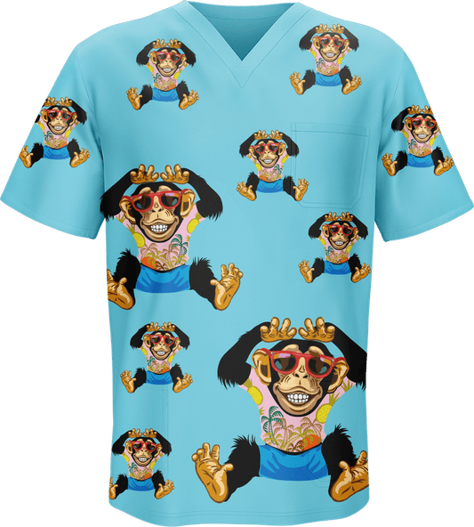 Cheeky Monkey Scrubs - fungear.com.au