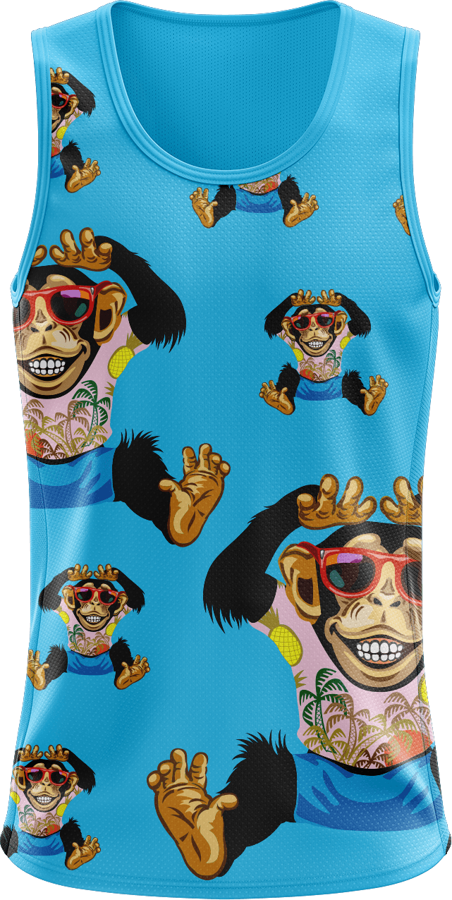 Cheeky Monkey Singlets