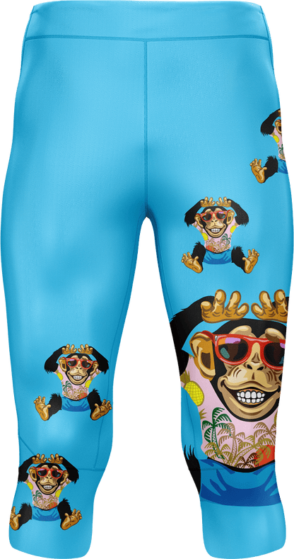 Cheeky Monkey tights 3/4 or full length - fungear.com.au