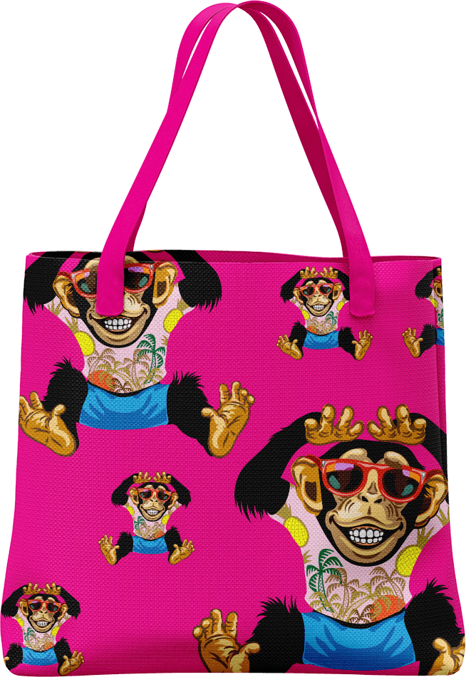 Cheeky Monkey Tote Bag