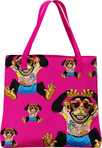 Cheeky Monkey Tote Bag 1